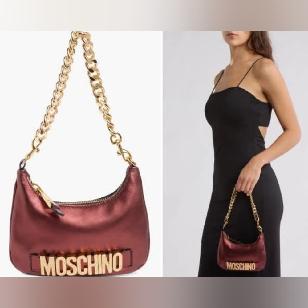 Moschino Logo Shoulder Bag 🎒